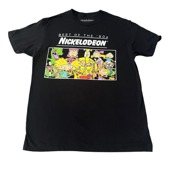Nickelodeon Other - Nickelodeon size large men’s black t-shirt
